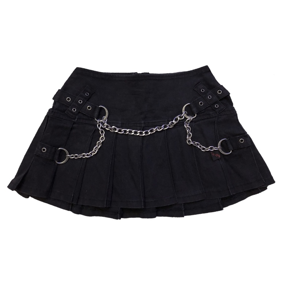 tripp nyc vintage triple chain skirt